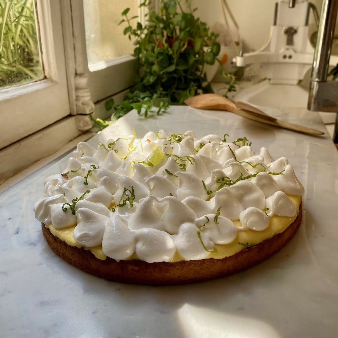 Tarte au citron meringuée maison